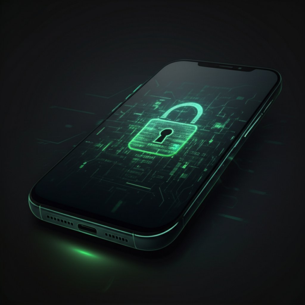 Encrypted mobile communications device