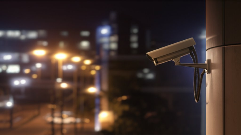 Night surveillance monitoring station