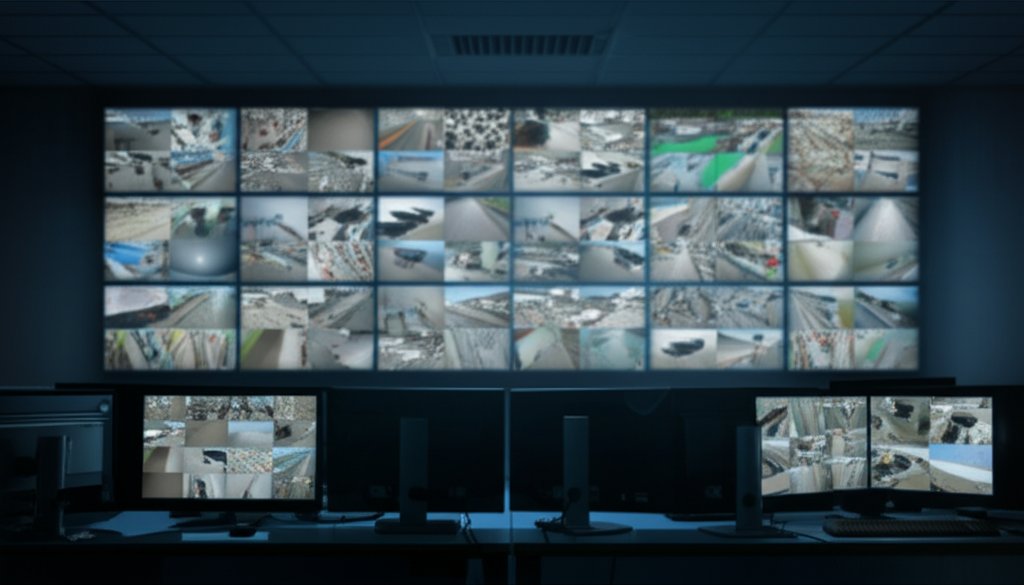 Surveillance monitoring screens